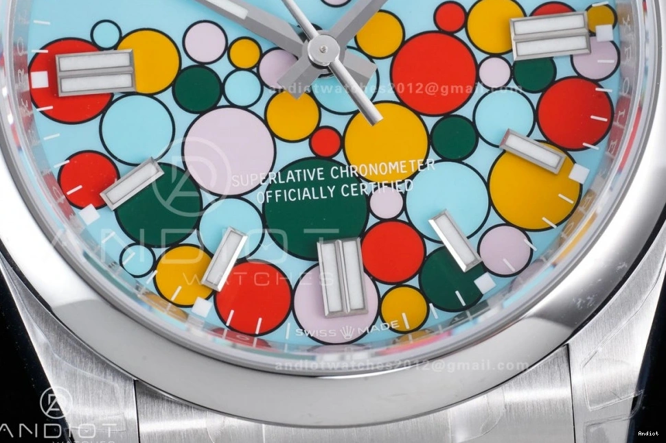 Oyster V2 VSF Edition Perpetual 36mm Dial Best 904L 126000 DD3230 Steel Celebration 1:1 0227